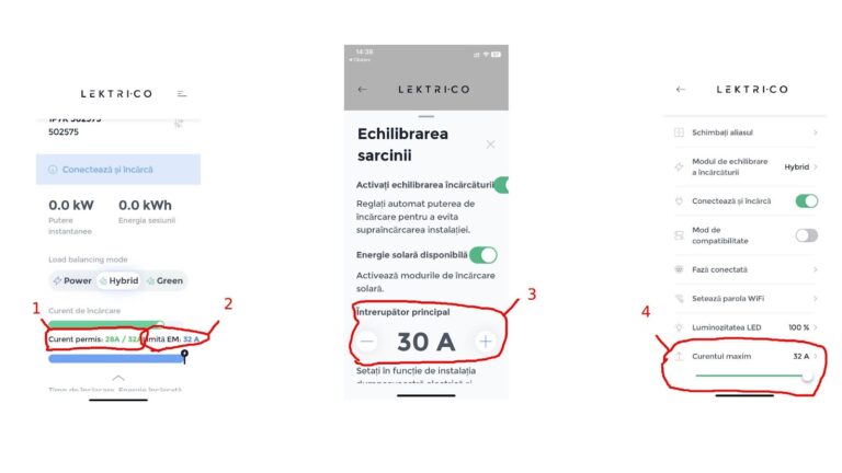 Explicatie moduri de incarcare statie Lektri