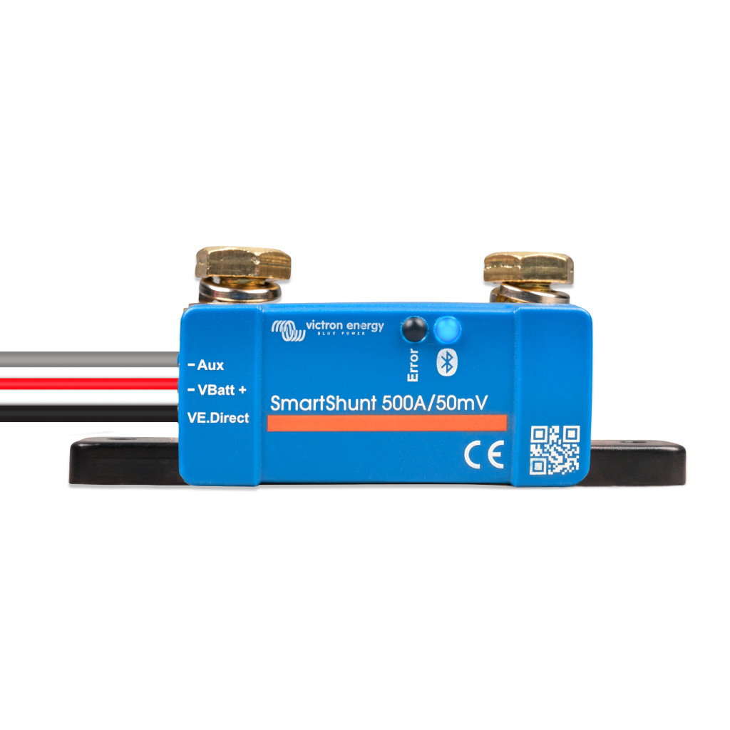 Șunt Victron SmartShunt 500A/50mV IP65 - SolCharge | Stații de