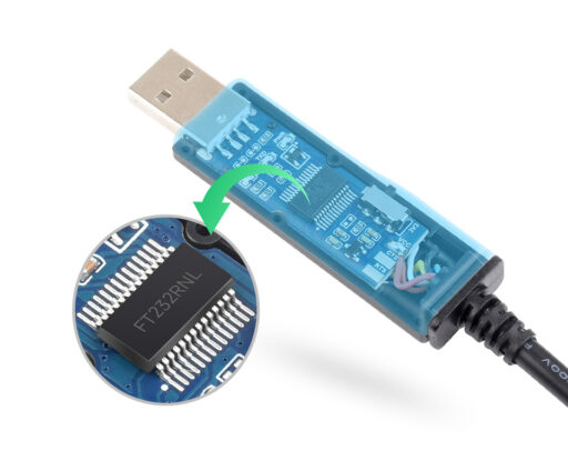 Convertor industrial USB - TTL (D) Waveshare cip FT232RNL FTDI