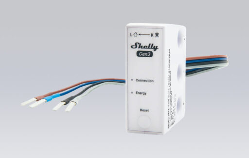 Contor de energie trifazat Shelly 3EM-63W Gen3